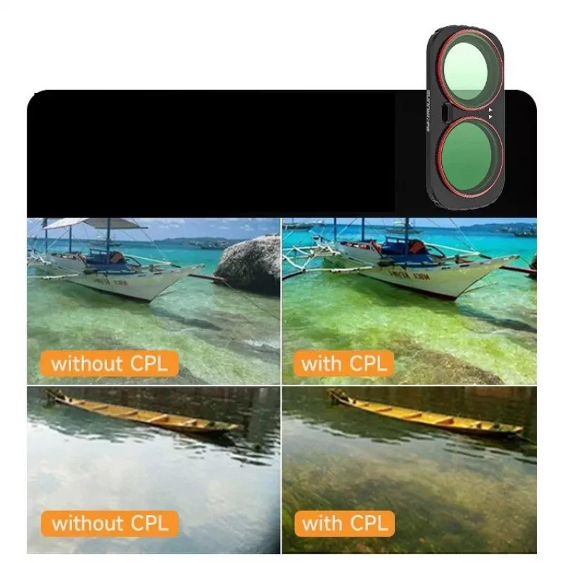 Sunnylife Magnetischer CPL-Filter für Insta360 Luna Ultra (LU-FI235-C)