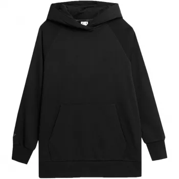 Damen Sweatshirt 4F F0955 Tiefschwarz Größe M