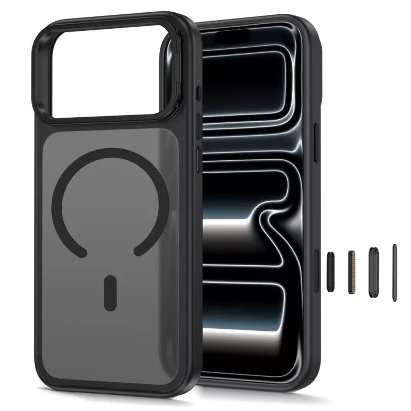 TECH-PROTECT MAGSTAND MagSafe-Ladestation iPhone 17 Pro Max / 18 Pro Max Mattschwarz