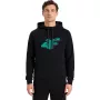 4F Herren Sweatshirt M2241 Tiefschwarz Größe L
