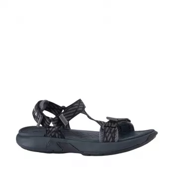 Damen Sandalen Dunkelgrau Fersenriemen 4F F116 | Verstellbarer Klettverschluss | Größe 39