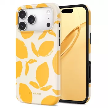 TECH-PROTECT Lamano MagSafe iPhone 17 Pro / 18 Pro Hülle Lemon Haze