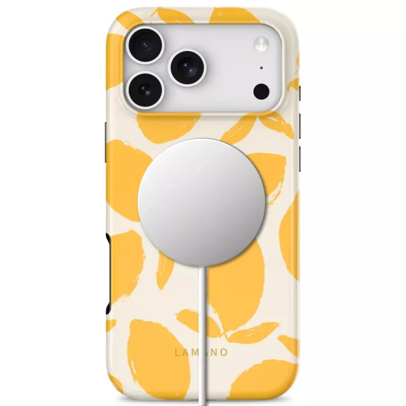 TECH-PROTECT Lamano MagSafe iPhone 17 Pro / 18 Pro Hülle Lemon Haze