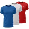 Herren 4F M4482 3er-Pack T-Shirts Blau, Weiß, Rot 4XL