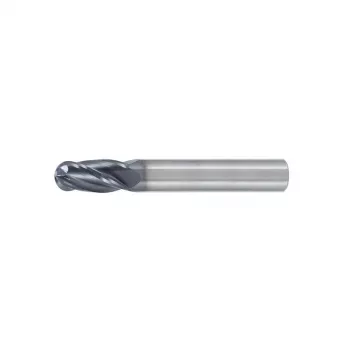 Vollhartmetall-Eckenradius-Fräser 12,0 mm, R6,0, 4-Schneiden, 16/73 mm