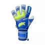 4Keepers Champ VII HB Junior Torwarthandschuhe Blau Grün Fluo Größe 6
