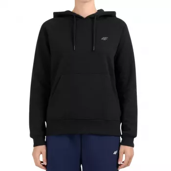 4F Damen Sweatshirt F2536 Tiefschwarz Größe M