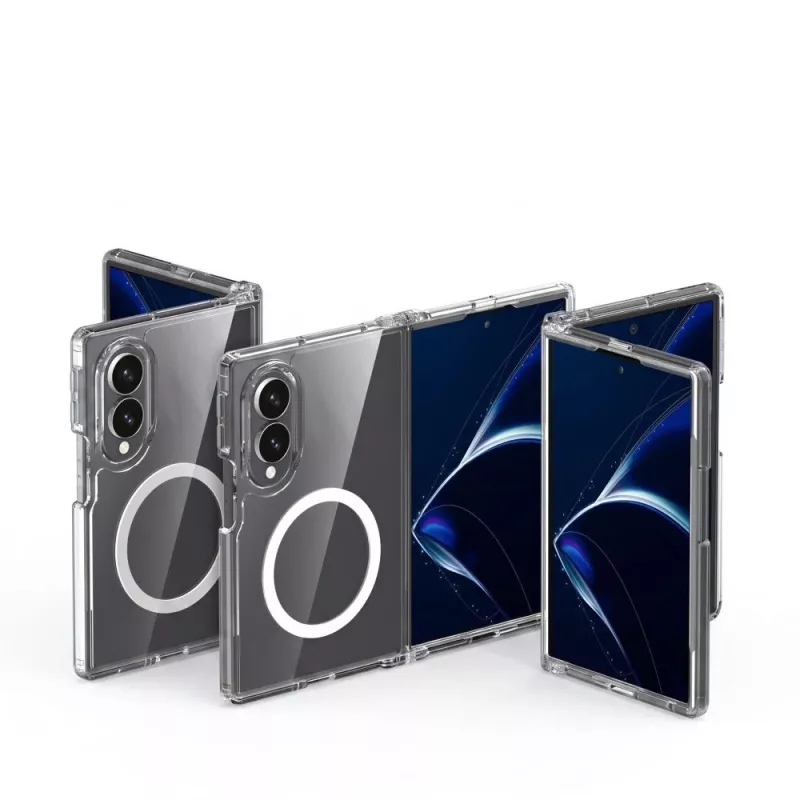Tech-Protect Flexair Hybrid MagSafe Hülle für Samsung Galaxy Z Fold 8 - Transparent