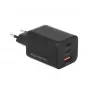 MOVANO GaN 65W 2x USB-C PD + USB-A Ladegerät (Schwarz)