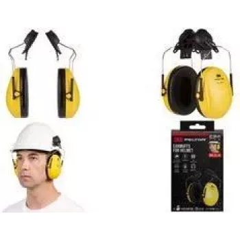 3M PELTOR Optime I H510P3E Helmbefestigte Ohrenschützer, Gelb H510P3E-1