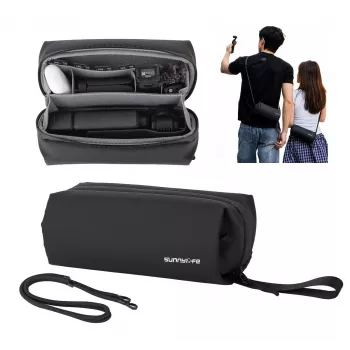 Sunnylife B018-D Organizer-Tasche für DJI Osmo Pocket 3 / Insta360 X5 / Go 3S, Schwarz