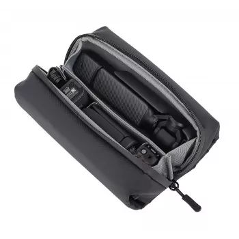 Sunnylife B018-D Organizer-Tasche für DJI Osmo Pocket 3 / Insta360 X5 / Go 3S, Schwarz