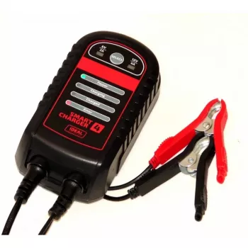 IDEAL SMART4 Batterieladegerät 6/12V 4A für AGM/Ca/GEL Blei-Säure-Batterien