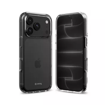 Crong Clear Cover Hülle für iPhone 18 Pro / 17 Pro (Transparent)