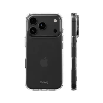 Crong Clear Cover Hülle für iPhone 18 Pro / 17 Pro (Transparent)