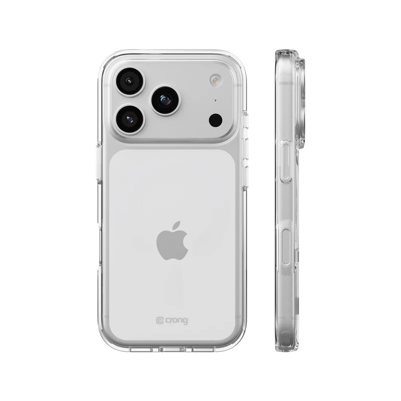 Crong Clear Cover Hülle für iPhone 18 Pro / 17 Pro (Transparent)