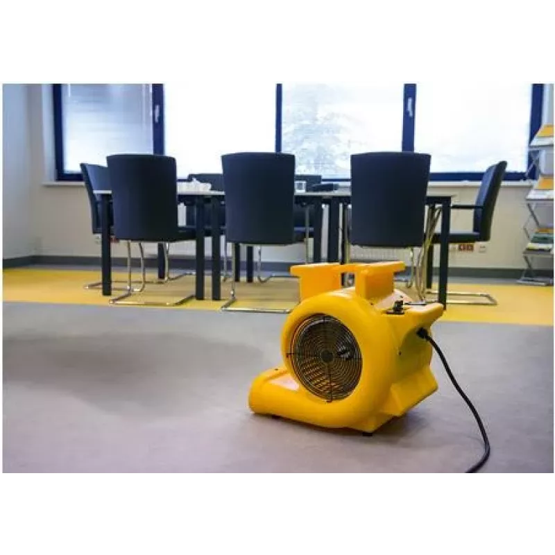Master Climate Solutions CD 5000 Bodenlufttrockner, Luftstrom 2640 m³/h, max. statischer Druck 500 Pa, 3 Lüfterstufen, 1100 W, Schwarz 4604051