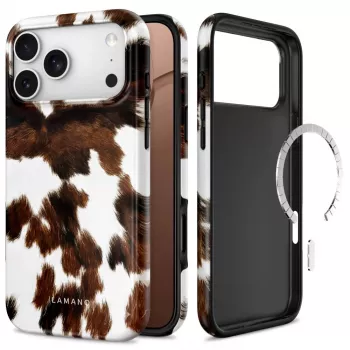 TECH-PROTECT Lamano MagSafe iPhone 17 Pro Max / 18 Pro Max Weiche Hülle - Schwarz