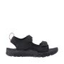4F Jungen-Sandalen M113 Tiefschwarz Größe 33