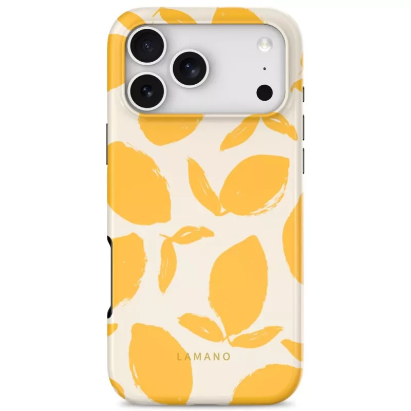 Tech-Protect Lamano MagSafe Hülle für iPhone 17 Pro Max / 18 Pro Max – Lemon Haze