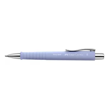 Faber-Castell Poly Ball XB Colours Kugelschreiber, Iris Schaft, Blaue Tinte, 1,0 mm 241154