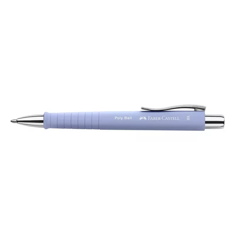 Faber-Castell Poly Ball XB Colours Kugelschreiber, Iris Schaft, Blaue Tinte, 1,0 mm 241154