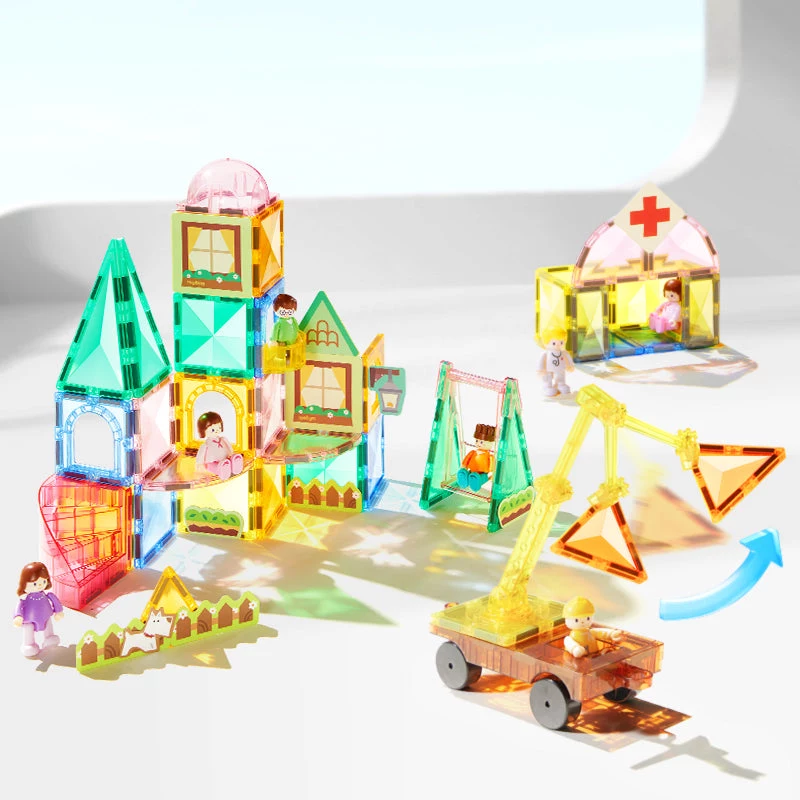 Mideer City Hero Squad MD1641 Magnetset, 33 Teile
