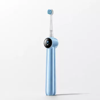 RANVOO PH5 Bubble Sonic Elektrische Zahnbürste, 38.000 VPM, 5 Modi, IPX7, USB-Aufladung, Blau