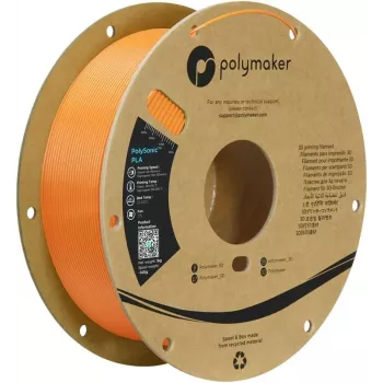 Polymaker PolySonic High-Speed PLA Filament 1,75mm Orange 1kg PA12007