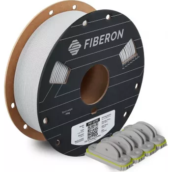 Polymaker Fiberon PET-GF15 1,75mm Hellgrau 0,5kg 3D-Drucker-Filament (FL02004)