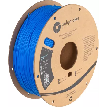 Polymaker PA02064 PLA 3D-Drucker-Filament, 1,75 mm, 1 kg, Blau