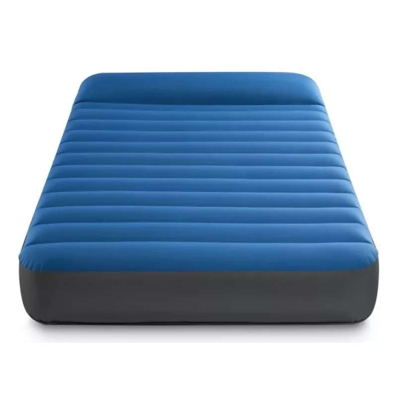 Intex TruAire Dura-Beam 64011 Twin Campingmatratze Blau Grau bis 136 kg