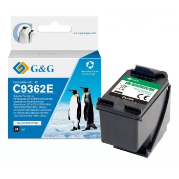 G&G Kompatible HP 336 XL Schwarz Tintenpatrone (C9362EE) - 19908