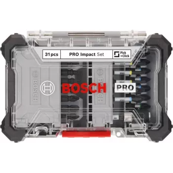 Bosch PRO Impact Control 31-teiliges Schrauberbit-Set PH PZ T TH H 25 mm 2608521U71