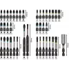Bosch 2608521U79 34-teiliges Bohr- und Schrauberbit-Set mit magnetischem Universalhalter, X-Line Koffer