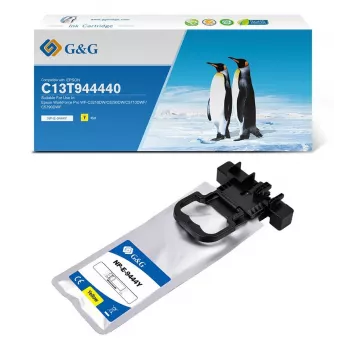 G&G kompatible gelbe Tintenpatrone für Epson T9444 (15982)