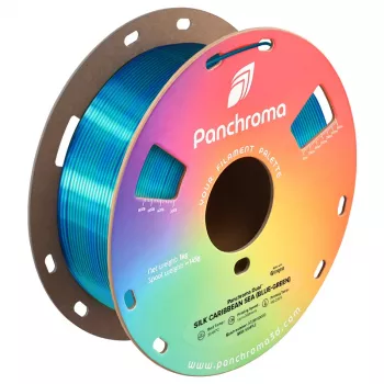 Polymaker Panchroma PLA Dual Silk Caribbean Sea 1,75mm 1kg 3D-Drucker-Filament CA03025