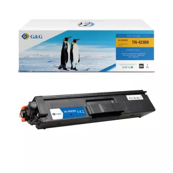 G&G Kompatible schwarze Tonerkartusche für Brother TN-423BK (GS-BTN423K)