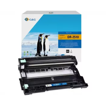 G&G kompatible Trommeleinheit für Brother DR-2510 (21982) - 12.000 Seiten