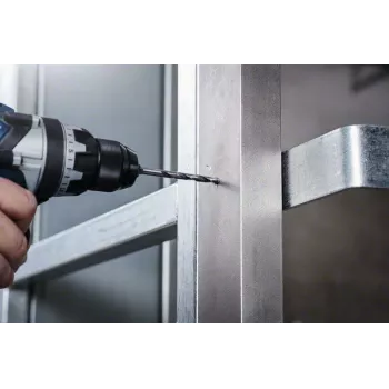 BOSCH HSS PointTeQ Spiralbohrer-Set für Metall, 5 mm, 10 Stück, Sechskantschaft, 91 mm Länge