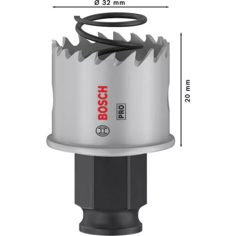 Bosch Accessories 2608594447 Progressor for Wood and Metal Lochsäge 32 mm Cobalt Bi-Metall