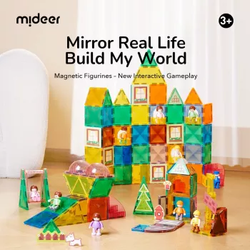 Mideer „Familie“ MD1640 Magnetset, 32 Teile