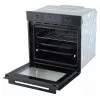 Midea MBO7NM30D0-BK Einbau-Elektrobackofen, 73 L, Pyrolytische Selbstreinigung, Touch-Steuerung, Schwarz