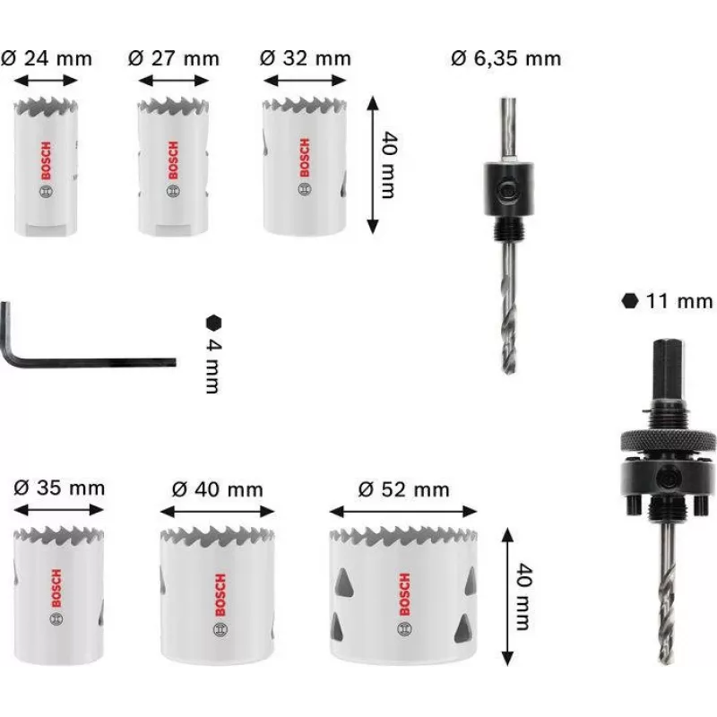 Bosch 2608594614 Lochsägen-Set