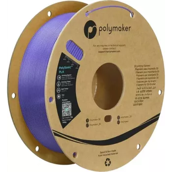 Polymaker PolySonic PLA High Speed 1,75mm Violett 1kg 3D-Drucker Filament PA12008