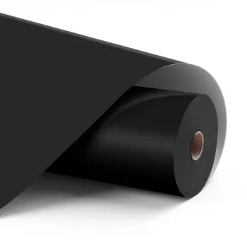 LOKLiK Permanent Klebefolie Vinyl Matt Schwarz 12 m Rolle 30,5 cm Breit SG-JST-0036-US-L-B2B