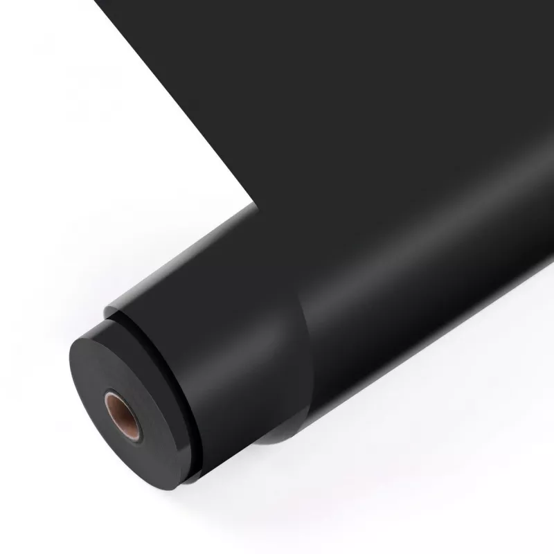 LOKLiK Permanent Klebefolie Vinyl Matt Schwarz 12 m Rolle 30,5 cm Breit SG-JST-0036-US-L-B2B