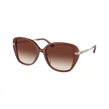 Michael Kors MK2185BU35481 Damen-Sonnenbrille Dark Tortoise Brown Gradient 56/17/140 mm