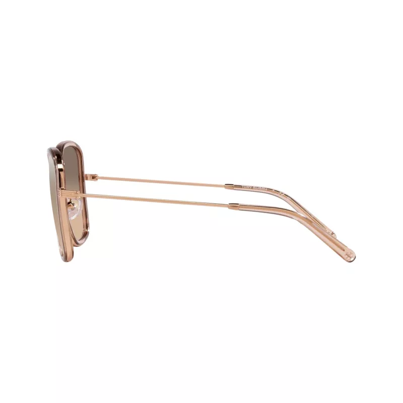 Tory Burch TY6101 33683D Damen-Sonnenbrille, Dark Havana Rahmen, Braun Gradient Gläser, 53mm