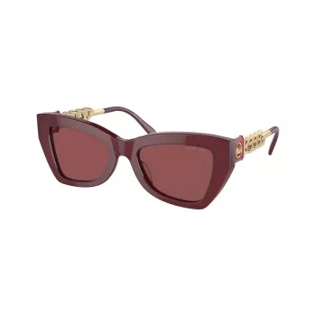 Michael Kors Damen MK2205-394975 Sonnenbrille, dunkle Schildpatt-Fassung, braune Gradient-Gläser, 52/19/140 mm